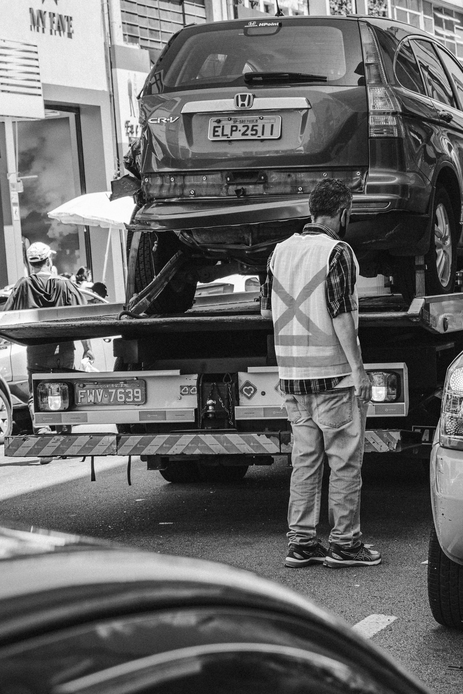 Oto kurtarma sürecini gösteren temsili fotoğraf